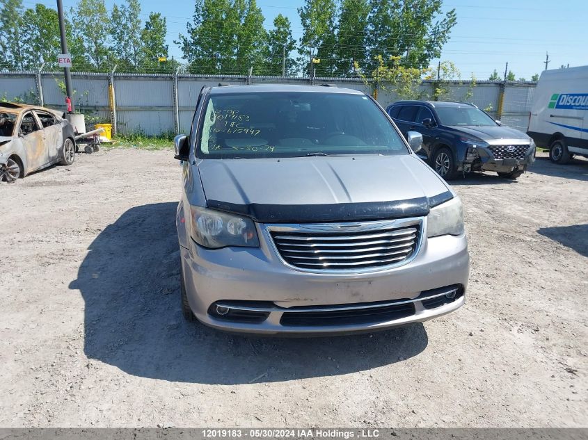 2013 Chrysler Town & Country Limited VIN: 2C4RC1GG0DR675947 Lot: 12019183