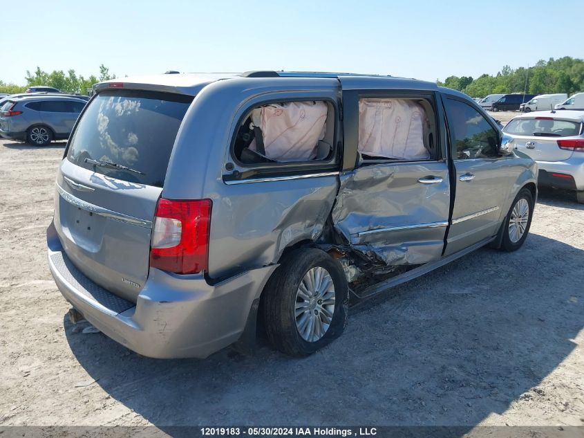 2013 Chrysler Town & Country Limited VIN: 2C4RC1GG0DR675947 Lot: 12019183