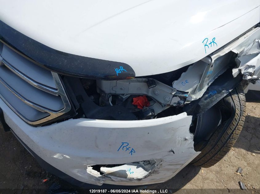 2018 Ford Edge Sel VIN: 2FMPK3J90JBB18116 Lot: 12019187