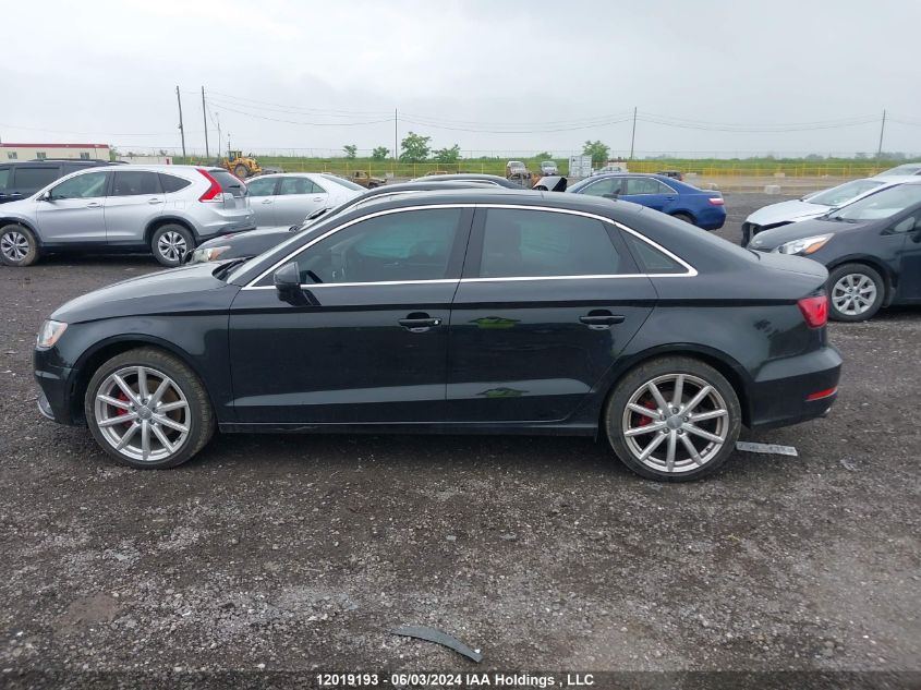 2016 Audi A3 VIN: WAUF8GFF6G1099948 Lot: 12019193