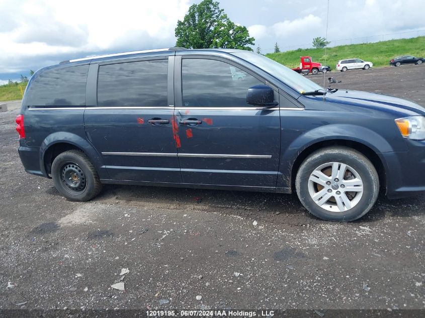 2013 Dodge Grand Caravan Crew VIN: 2C4RDGDGXDR633581 Lot: 12019195