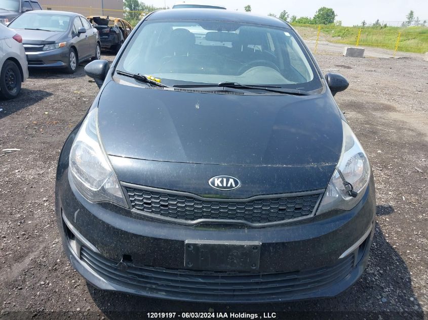 2017 Kia Rio VIN: KNADM4A30H6116049 Lot: 12019197