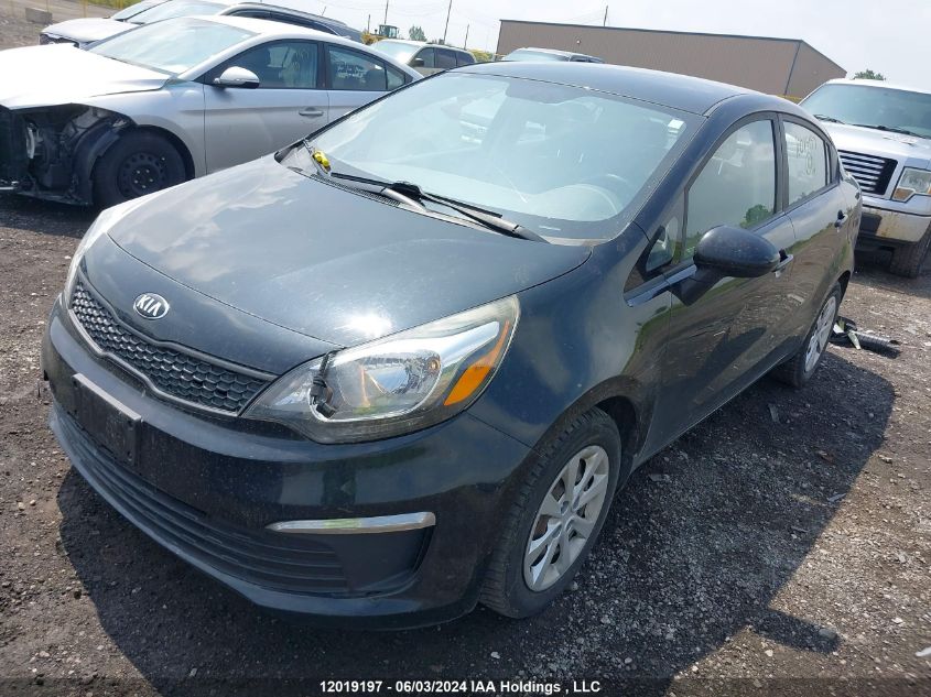 2017 Kia Rio VIN: KNADM4A30H6116049 Lot: 12019197