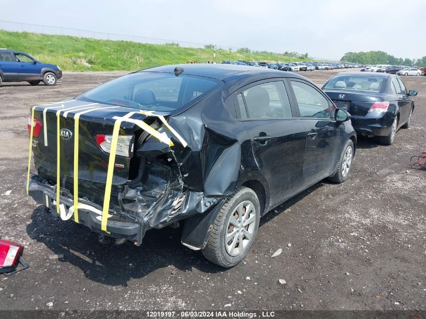 2017 Kia Rio VIN: KNADM4A30H6116049 Lot: 12019197