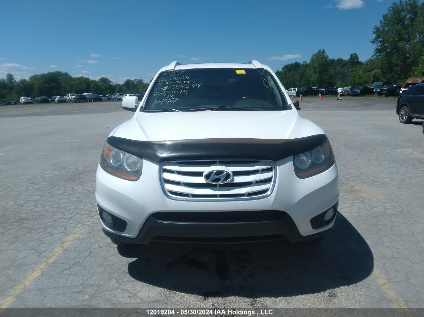 2011 Hyundai Santa Fe Gls VIN: 5XYZG4AG4BG049544 Lot: 12019204