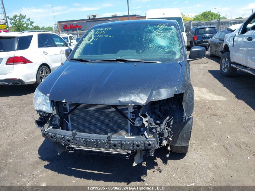 2018 Dodge Grand Caravan Cvp/Sxt VIN: 2C4RDGBG8JR305221 Lot: 12019205