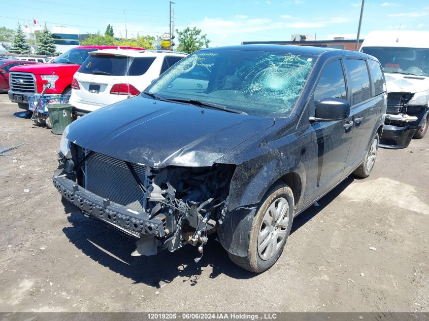 2018 Dodge Grand Caravan Cvp/Sxt VIN: 2C4RDGBG8JR305221 Lot: 12019205