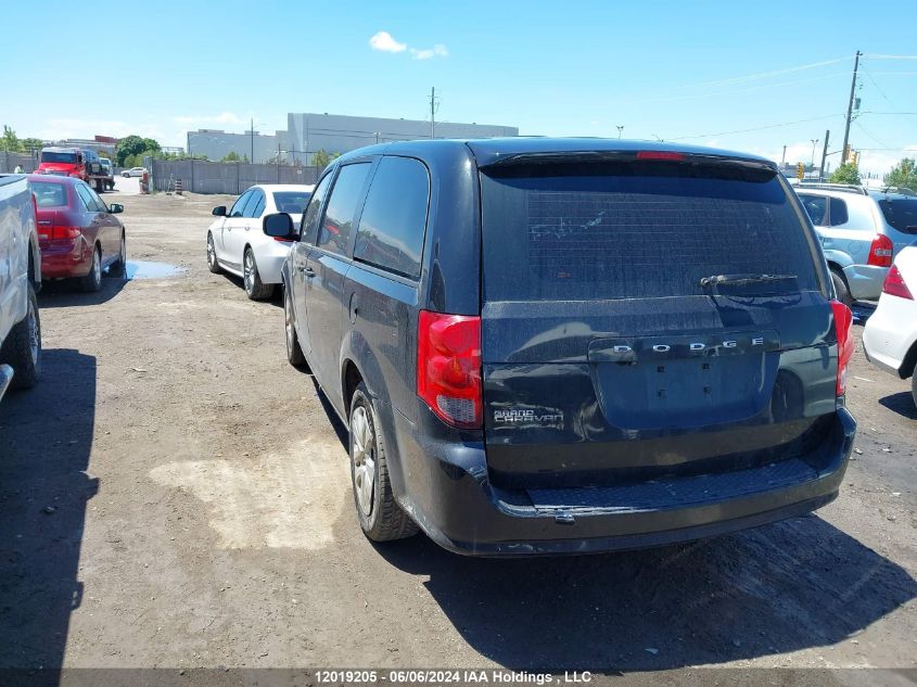 2018 Dodge Grand Caravan Cvp/Sxt VIN: 2C4RDGBG8JR305221 Lot: 12019205