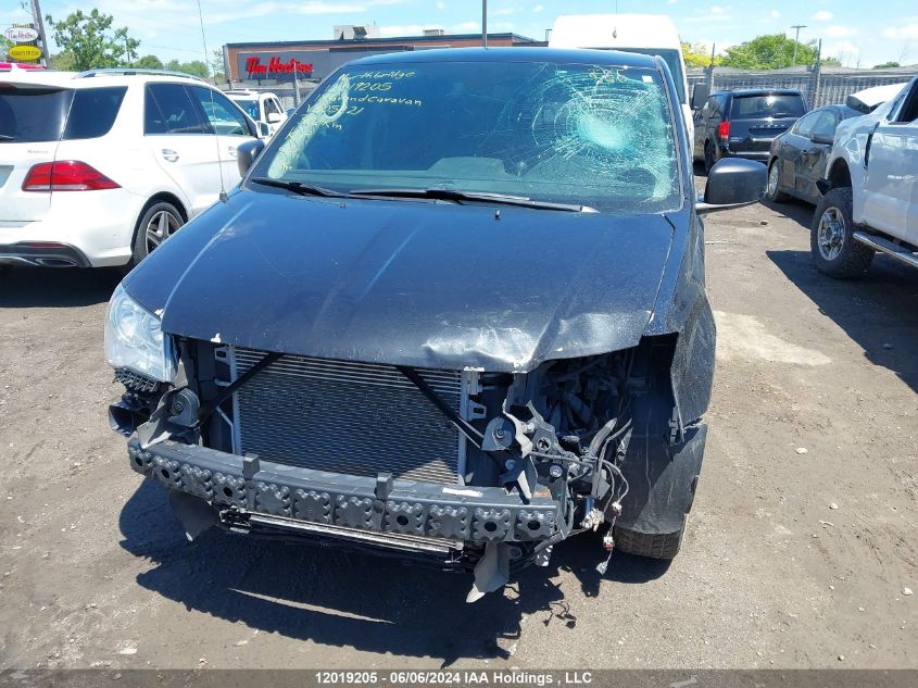 2018 Dodge Grand Caravan Cvp/Sxt VIN: 2C4RDGBG8JR305221 Lot: 12019205