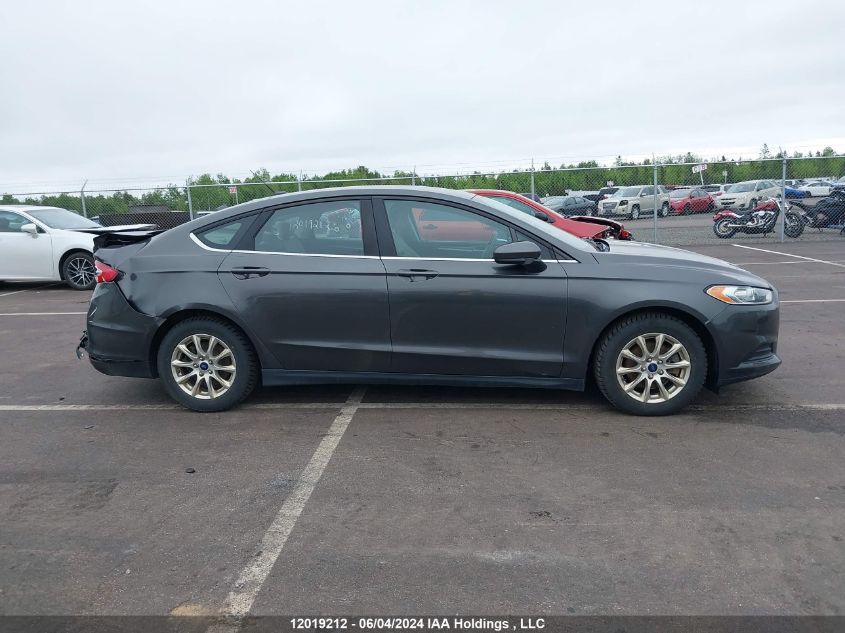 2016 Ford Fusion S VIN: 3FA6P0G79GR321365 Lot: 12019212