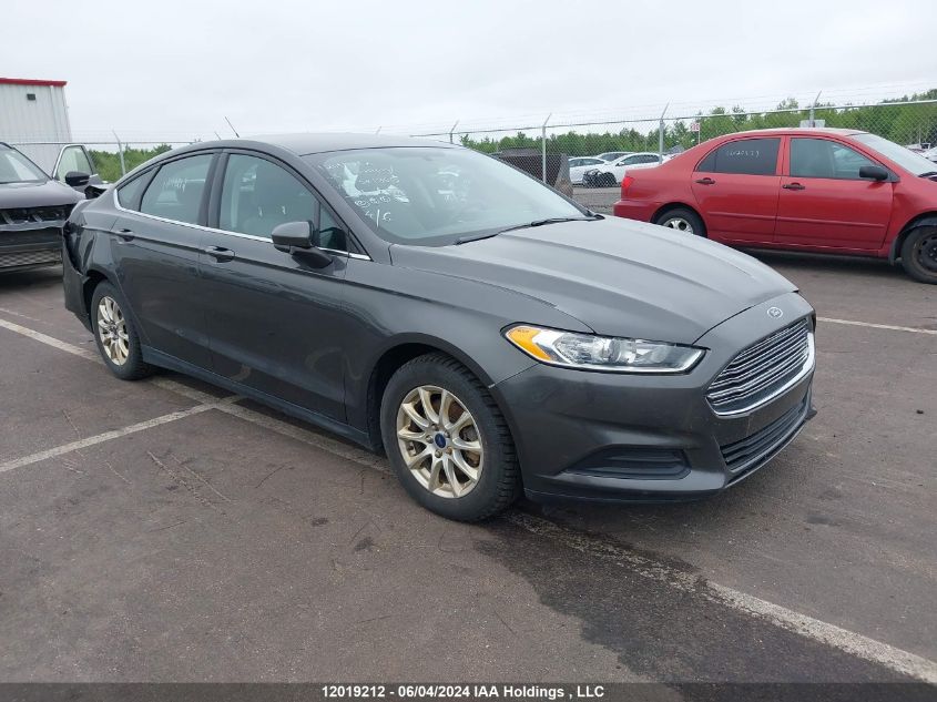 2016 Ford Fusion S VIN: 3FA6P0G79GR321365 Lot: 12019212