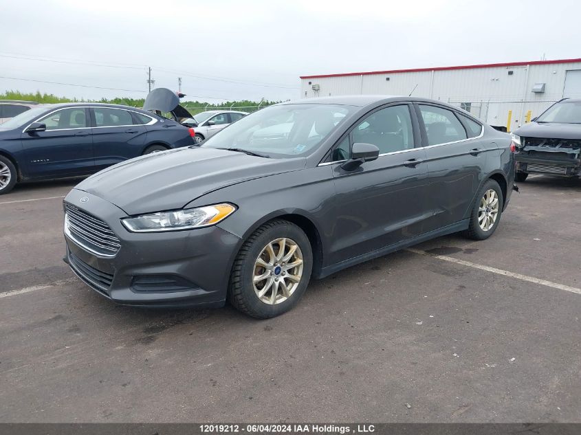 2016 Ford Fusion S VIN: 3FA6P0G79GR321365 Lot: 12019212