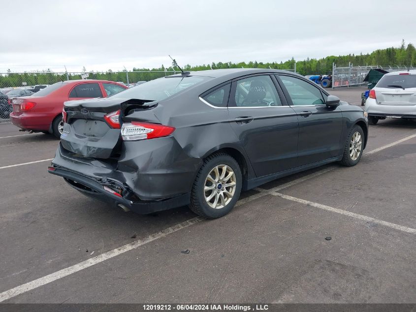 2016 Ford Fusion S VIN: 3FA6P0G79GR321365 Lot: 12019212