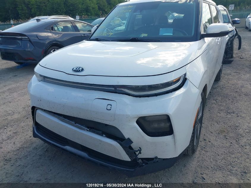2021 Kia Soul Ev VIN: KNDJ33A11M7019125 Lot: 12019216