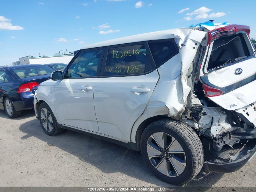 2021 Kia Soul Ev VIN: KNDJ33A11M7019125 Lot: 12019216