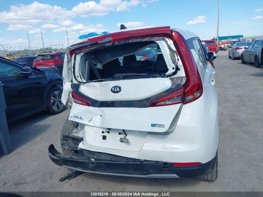 2021 Kia Soul Ev VIN: KNDJ33A11M7019125 Lot: 12019216