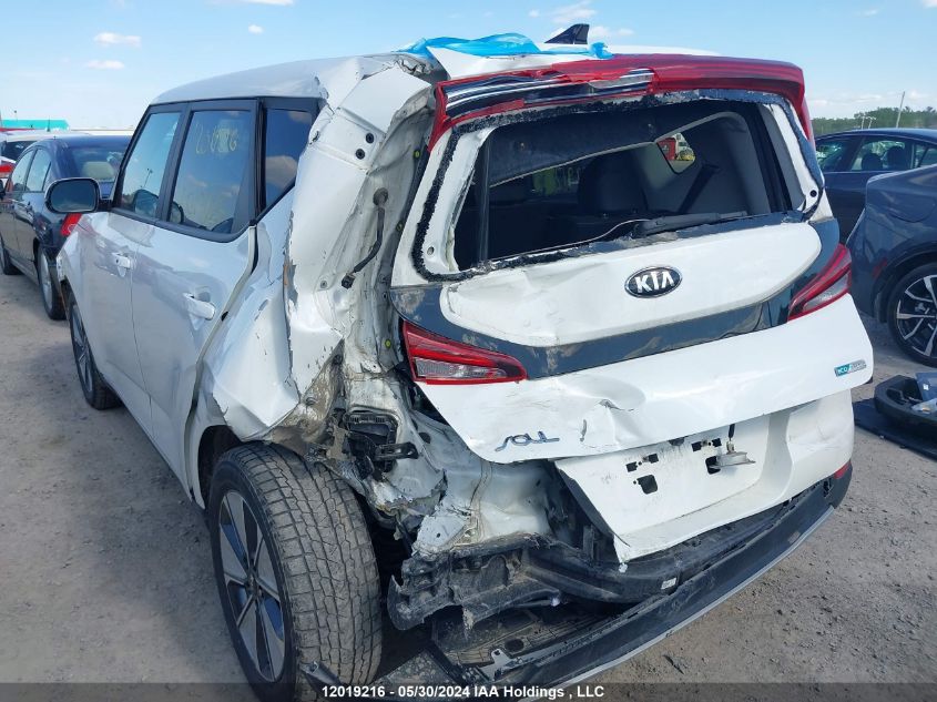2021 Kia Soul Ev VIN: KNDJ33A11M7019125 Lot: 12019216