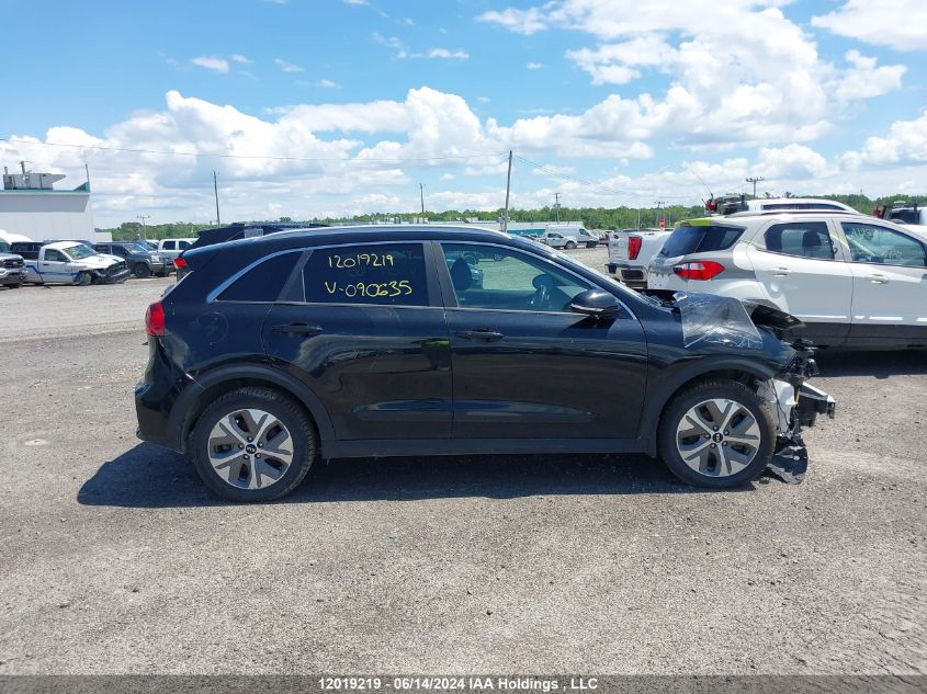 2021 Kia Niro Ev VIN: KNDCC3LG8M5090635 Lot: 12019219