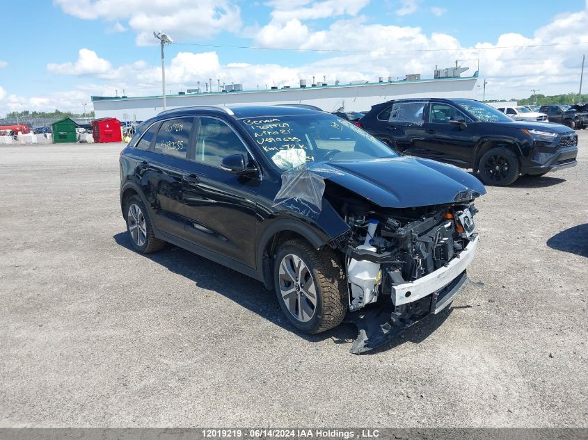 2021 Kia Niro Ev VIN: KNDCC3LG8M5090635 Lot: 12019219