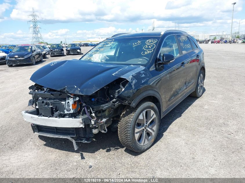 2021 Kia Niro Ev VIN: KNDCC3LG8M5090635 Lot: 12019219