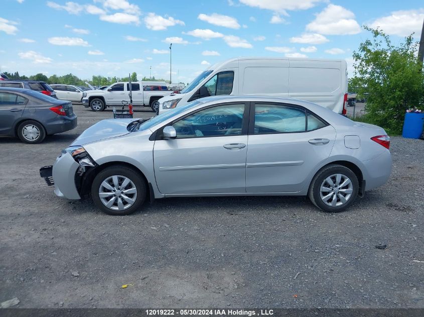 2016 Toyota Corolla VIN: 2T1BURHE4GC706695 Lot: 12019222