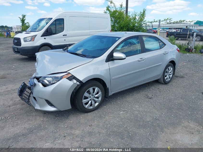 2016 Toyota Corolla VIN: 2T1BURHE4GC706695 Lot: 12019222