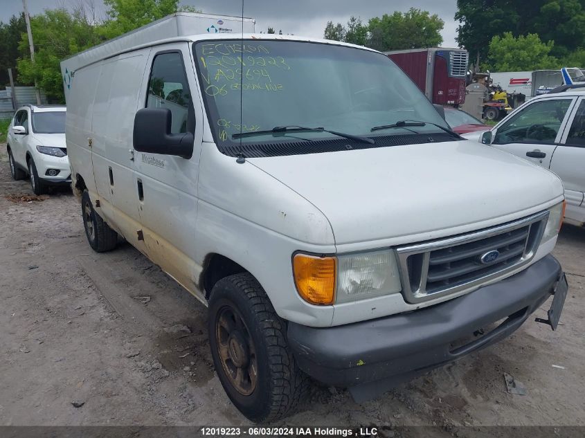 2006 Ford Econoline E150 Van VIN: 1FTRE14W56HA29694 Lot: 12019223