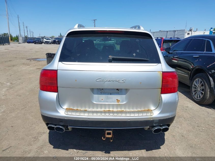 2004 Porsche Cayenne S VIN: WP1AB29P54LA65343 Lot: 12019224