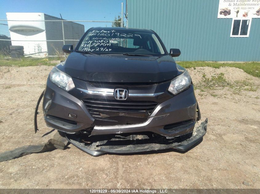 2016 Honda Hr-V VIN: 3CZRU6H37GM108050 Lot: 12019229