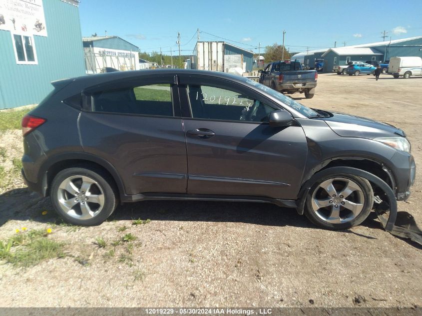 2016 Honda Hr-V VIN: 3CZRU6H37GM108050 Lot: 12019229