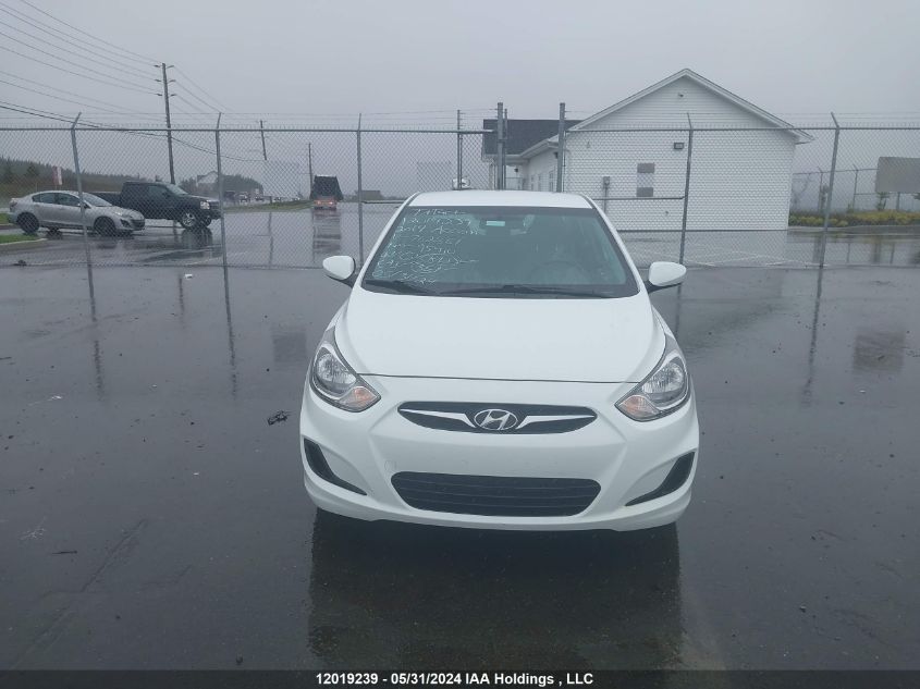 2014 Hyundai Accent L VIN: KMHCT4AE0EU762861 Lot: 12019239