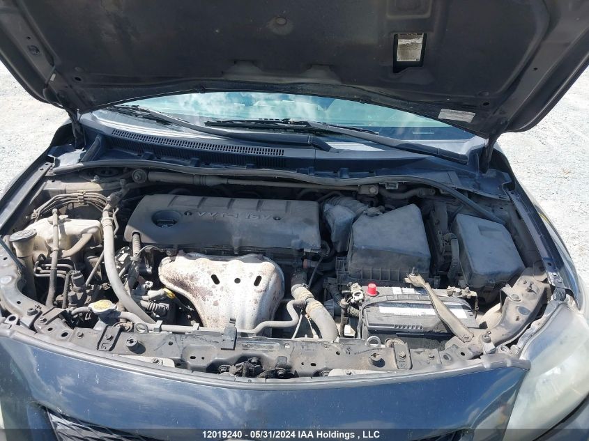 2010 Toyota Corolla Xrs VIN: 2T1BE4EE5AC033587 Lot: 12019240