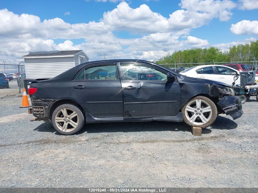 2010 Toyota Corolla Xrs VIN: 2T1BE4EE5AC033587 Lot: 12019240