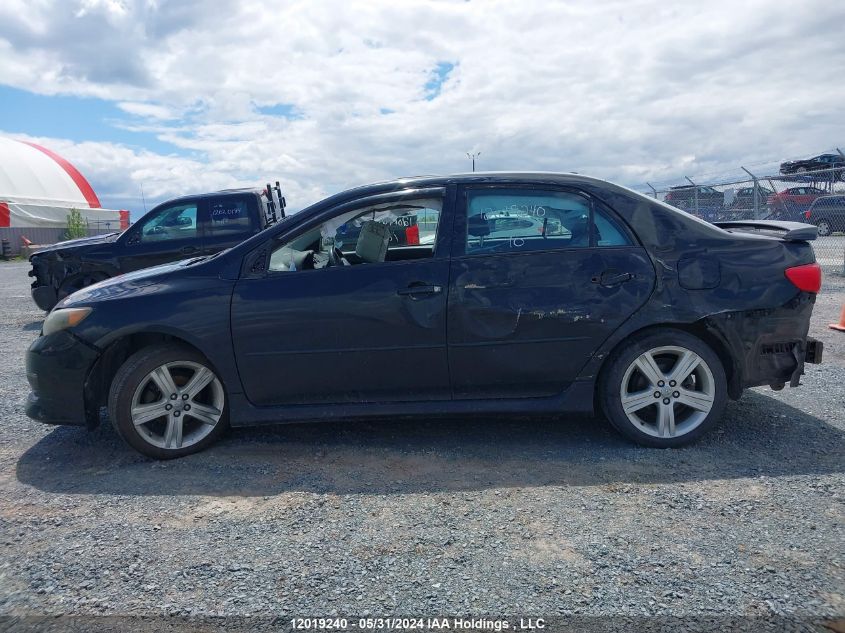 2010 Toyota Corolla Xrs VIN: 2T1BE4EE5AC033587 Lot: 12019240