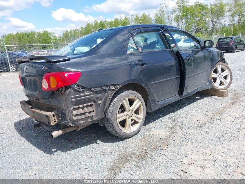 2010 Toyota Corolla Xrs VIN: 2T1BE4EE5AC033587 Lot: 12019240