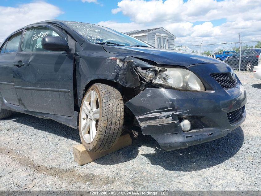 2010 Toyota Corolla Xrs VIN: 2T1BE4EE5AC033587 Lot: 12019240