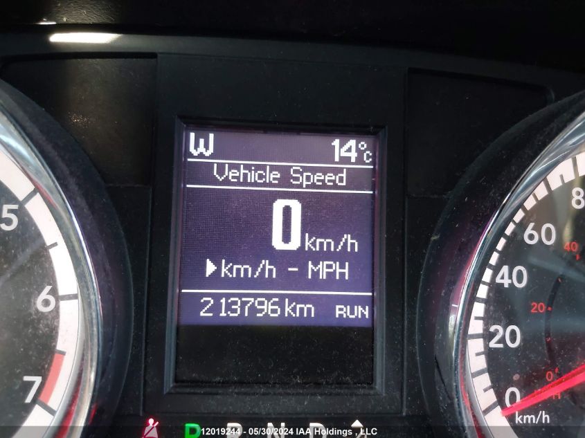 2014 Dodge Grand Caravan Crew VIN: 2C4RDGDG1ER385142 Lot: 12019244