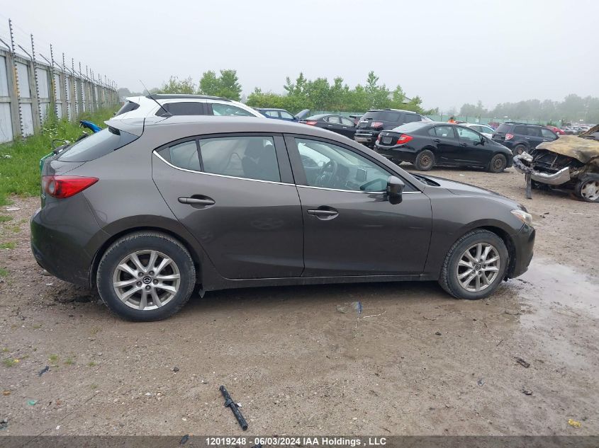 2014 Mazda Mazda3 VIN: JM1BM1L75E1127484 Lot: 12019248