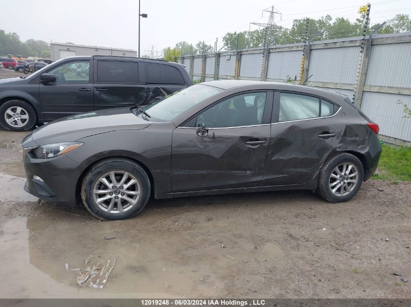 2014 Mazda Mazda3 VIN: JM1BM1L75E1127484 Lot: 12019248