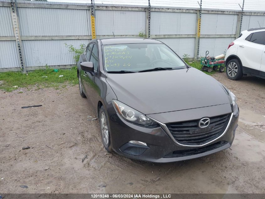 2014 Mazda Mazda3 VIN: JM1BM1L75E1127484 Lot: 12019248