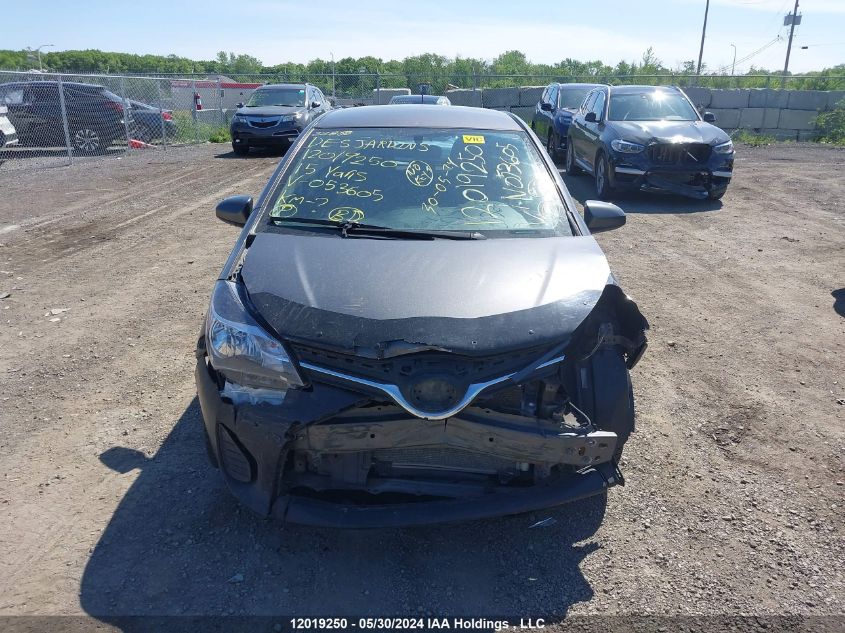 2015 Toyota Yaris VIN: VNKKTUD33FA053605 Lot: 12019250