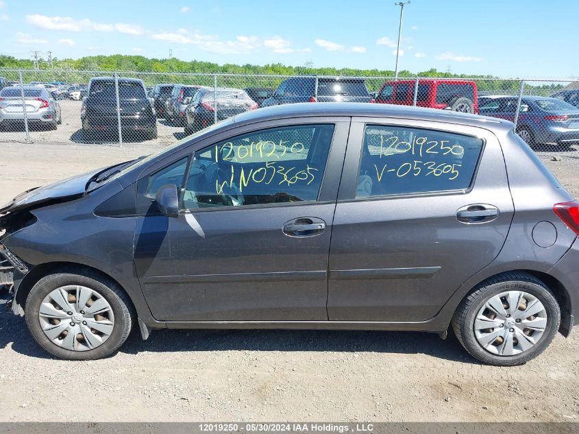2015 Toyota Yaris VIN: VNKKTUD33FA053605 Lot: 12019250