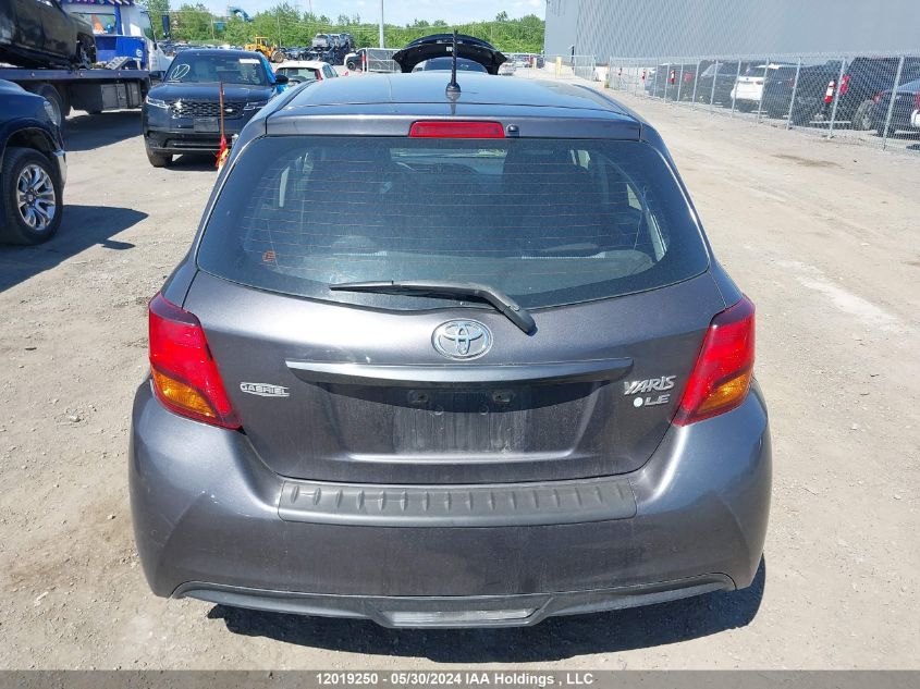 2015 Toyota Yaris VIN: VNKKTUD33FA053605 Lot: 12019250