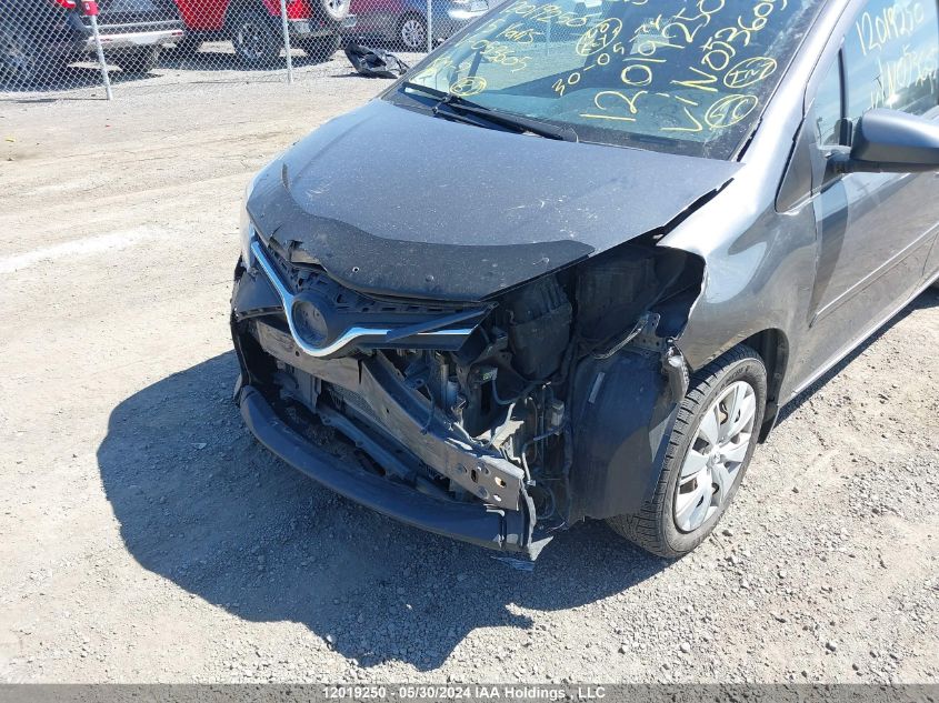 2015 Toyota Yaris VIN: VNKKTUD33FA053605 Lot: 12019250