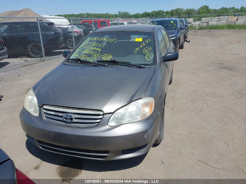 2004 Toyota Corolla Ce/Le/S VIN: 2T1BR32E94C805581 Lot: 12019261