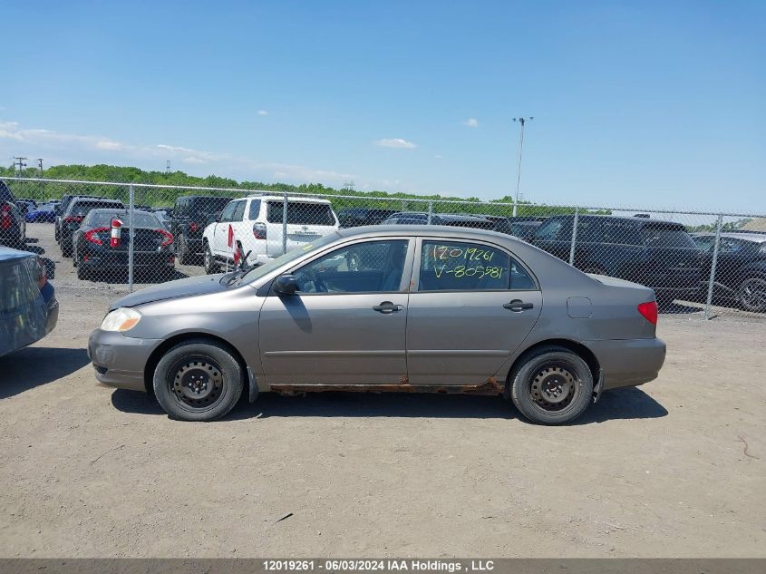 2004 Toyota Corolla Ce/Le/S VIN: 2T1BR32E94C805581 Lot: 12019261