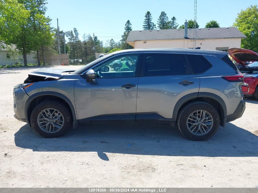 2022 Nissan Rogue VIN: 5N1AT3AA2NC709843 Lot: 12019265