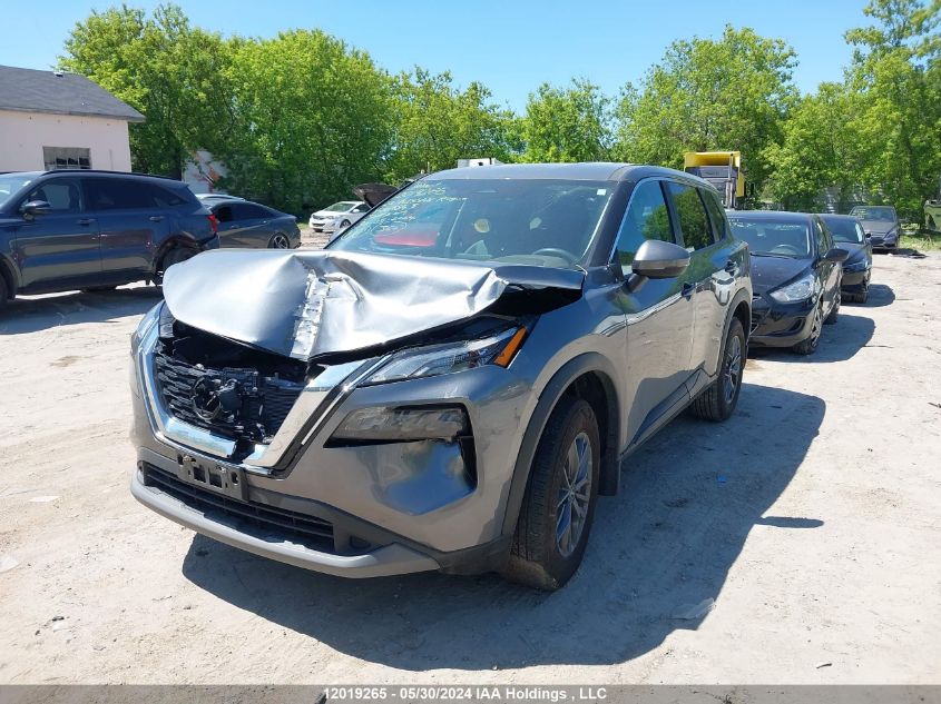 2022 Nissan Rogue VIN: 5N1AT3AA2NC709843 Lot: 12019265