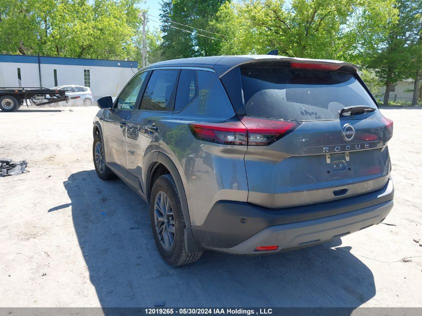 2022 Nissan Rogue VIN: 5N1AT3AA2NC709843 Lot: 12019265