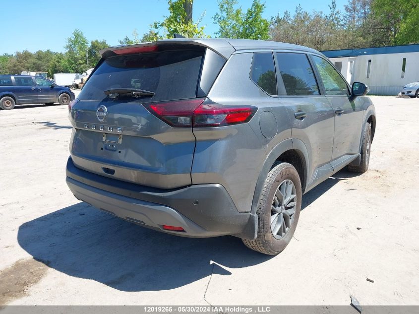 2022 Nissan Rogue VIN: 5N1AT3AA2NC709843 Lot: 12019265